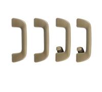 FIXCOR 4Pcs Poignée De Toit Intérieure Pour Toyota Corolla Yaris Vios 2008-2013 Rav4 2005-2012 Poignée De Sécurité De Plafond Supérieure Accoudoir (Beige)