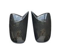 FIXCOR Accessoires pour Voitures Couvercle Rétroviseur Autocollant Garniture avec Style Klaxon Véhicules pour Toyota pour Corolla 2009-2013(Style A)