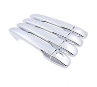 FIXCOR Autocollants Décoration Chrome Poignée De Porte Couverture Refit Pour Toyota Pour Avensis T270 2014 2015 2010~2018 2013 Accessoires De Voiture(No Keyless Entry)