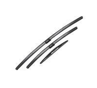 FIXCOR Balais D'essuie-Glace Kit Balais D'essuie-Glace Avant Et Arrière LHD Brosse Fenêtre Pare-Brise 26 "16" 10 "pour N&issan pour Leaf MK1 2010 - 2017 Essuie-Glace Voiture