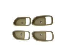 FIXCOR Boîtier De Poignée Porte Intérieure Marron Pour Hyundai Pour ELANTRA 2007 2008 2009 2010 Côté Droit : 82620-2H000, Côté Gauche : 82610-2H000(4 PCS A CAR SET)