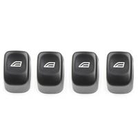 FIXCOR Bouton De Commande De Lève-vitre Avant Et Arrière 31295164 Conducteur Et Passager 31295247 Pour Volvo V70 XC70 S80 S60 XC90(Front 4 PCS)