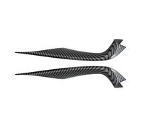 FIXCOR Cache intérieur de poignée de porte Pour Série 5 G30 G38 2018 2019 2020 2021 2022 2023 - Côté gauche et droit 2 pièces(Carbon fiber Color)