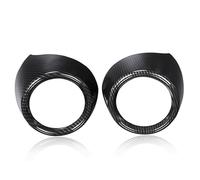 FIXCOR Cadre De Protection pour Grille D'aération De Climatisation Avant Accessoires en Fibre De Carbone ABS pour Alfa pour Romeo pour Giulia 2017 2018-2020 Intérieur Voiture