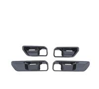 FIXCOR Cadre décoratif de poignée intérieure de porte Cadre de bouton POUR Land Cruiser 250 pour Rankle 250 TRJ250W GDJ250W 2024 (LHD-Black)