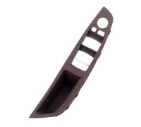 FIXCOR Couvercle de boîte de rangement de cadre de commutateur de siège de conducteur, pour série 5 F10 F11 F18 520 523 2010-2017 (LHD Moka)