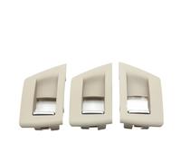 FIXCOR Couvercle de bouton de réglage de lève-vitre de porte intérieure LHD RHD pour Série 5 F10 F11 F18 520i 523i 525i 528i 535i Ensemble de 3 pièces (RHD Oyster)