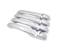 FIXCOR Couvercle De Poignée Porte Chromé Ensemble Loquets De Garniture Accessoires De Style De Voiture Pour Dodge Pour Grand Pour Caravane MK5 2008 - 2020 (A)