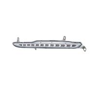 FIXCOR Enjoliveurs Noirs Pour Feux De Jour (DRL) De Pare-chocs Avant Pour KIA K5 Pour Optima 2010 2011 2012 2013 Feux Antibrouillard À LED(1x DRL Left)