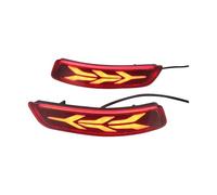 FIXCOR Feu Antibrouillard Arrière Voiture Pour Toyota Pour Corolla Pour Altis 2014 2015 2016 2017 2018 Feu Freinage Feu Virage Dynamique Réflecteur