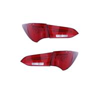 FIXCOR Feu Arrière De Voiture Pour Hyundai IX45 Pour Santa Fe 2013 2014 2015 2016 2017 2018 Feu Arrière Feu Stop Feu Arrière Clignotant Feu Arrière 2 Pièces(Red Cover)
