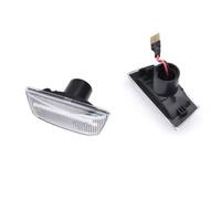 FIXCOR Feu Clignotant Latéral 2 Pièces LED Clignotant Dynamique Marqueur Latéral Clignotant Séquentiel Pour Chevrolet Pour Cruze 2009-2014 (Dynamic Crystal)