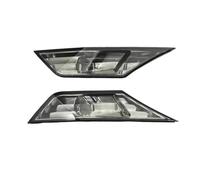 FIXCOR Feu Clignotant Latéral Feu De Signalisation Latéral Pour CIVIC 2016 - 2021 FC1 2 Pièces Clignotant Garde-boue 34300-TET-H01 (Blanc)
