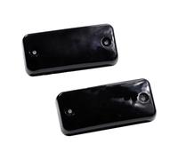 FIXCOR Feu Clignotant Latéral Pour Iveco Pour Quotidien EuroStar Stralis 2 Pièces Clignotant Dynamique Voyant LED Feu De Position Latéral 2001 (2PCS-Dynamic Black)