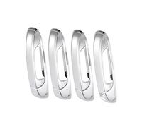 FIXCOR Garniture Poignée Porte De Voiture Pour Jeep Pour Grand Pour Cherokee Pour Liberty 2002 2003 2004 2005 2006 2007 Pièce Extérieure Chromée