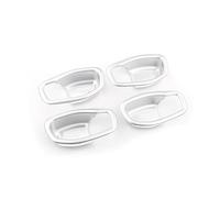 FIXCOR Garnitures Autocollantes Pour Poignées De Porte Intérieures De Voiture En ABS Pour Jeep Pour Renegade 2015-2025