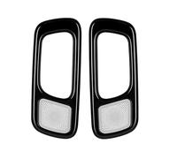 FIXCOR Garnitures De Poignées De Porte Intérieures 2 Pièces Pour N-BOX 2024-2025(Glossy Black)