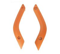 FIXCOR Garnitures De Poignées De Porte Intérieures Pour Jeep Pour Wrangler JK JKU 2011-2017 Gauche/droite - Références : 1RC72JAHAD Et 1RC72JAHAE(Orange)
