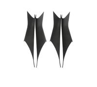 FIXCOR Garnitures De Poignées De Porte Intérieures Pour Série 5 G30 520, 523, 525, 530, 528 Et 535i 2018-2021(Black 1 Set)