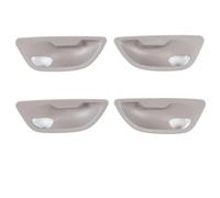 FIXCOR Garnitures De Poignées Intérieures De Portières Pour Série 5 F10 F11 F18 2010 2011 2012 2013 2014 2015 2016 2017 Conduite À Gauche/à Droite(4 pcs Gray)