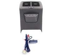 FIXCOR Grille De Ventilation Arrière avec Double Chargeur Et Câble Adaptateur USB pour Accoudoir Central pour VW pour Golf 7 MK7 7.5 5GG864298B Grille De Ventilation(with USB)