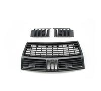 FIXCOR Grille De Ventilation Centrale Gauche Droite pour Tableau De Bord Avant De Voiture pour Benz Classe S W220 S300 S350 S500 Grille De Ventilation(Black Middle)