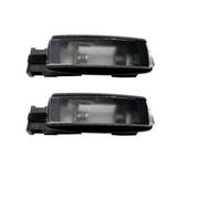 FIXCOR Lampe De Lecture Pour Pare-soleil Avant Pour VW Pour Golf 5 6 7 GTI Pour Jetta A5 Pour Passat B6 B7 CC Pour Polo Pour Tiguan Pour EOS Pour Sharan(Black-2PCS)