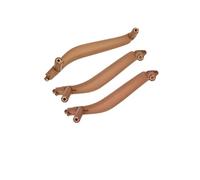 FIXCOR LHD RHD Lot de 3 pièces de rechange pour poignée de porte intérieure passager pour X5 X6 F15 F16 2014 2015 2016 2017 2018 (Brun)