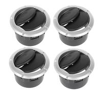 FIXCOR Lot De 4 Grilles De Ventilation pour Climatisation 8200212480 pour Dacia pour Duster pour Logan pour Sandero MK1 MK2 8200464605 Grille De Ventilation