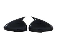 FIXCOR Paire De Caches Rétroviseurs pour Peugeot 301 308 408 508 2008 308 2012 2013 2014 2015 Cache Rétroviseur Latéral(Glossy Black)