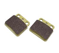 FIXCOR Plaquettes Frein Avant Arrière Moto Pour SUZUKI LTZ400 LT-Z LT-Z400 ATV LTZ 400 QuadSport 2003-2011 Plaquettes Frein Métalliques 1 Jeu(Gold 1 Pair Rear)