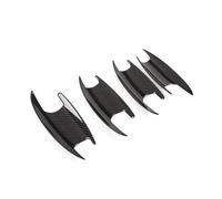 FIXCOR Poignée De Porte Extérieure De Voiture Garniture De Couvercle De Cuvette De Porte Pour Mercedes Pour Benz C E GLC Classe W205 W213 X253 2017 2018 (A)