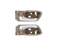 FIXCOR Poignée De Porte Intérieure Chromée Pour Toyota Pour Camry 2002 2003 2006 Avant Ou Arrière(Beige LH and RH 2pcs)