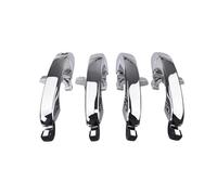 FIXCOR Poignée Porte Extérieure 4589009AG Pour Dodge Pour Avenger Pour Caravan 2008-2011 Pour Caliber 2006-2011 Pour Magnum 2005-2008 Accessoires Voiture(1lot(4 doors))