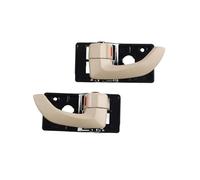 FIXCOR Poignées De Porte Intérieures Gauche Et Droite Pour Hyundai Pour Tucson 2005-2009 Références : 826102E000 Et 82620-2E000(Beige Pair)