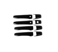 FIXCOR Pour Chrysler 300 Pour Berline 2011-2019 2020 2021 2022 1 Ensemble Noir Voiture Extérieur Poignée Porte Garniture Avec Entrée Sans Clé Intelligente
