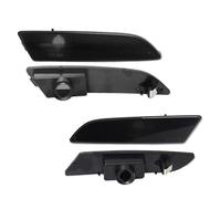 FIXCOR Pour Chrysler Pour Crossfire 2004-2008 Clignotant Sans Ampoule Coque De Feu De Position Latéral De Pare-chocs Avant/arrière De Voiture (4PC Smoked Lens)