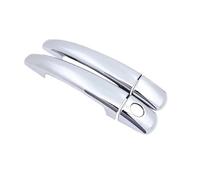 FIXCOR Pour Citroën Pour Berlingo B9 2009 2010 2011 2012~2018 Poignée De Porte De Voiture Couverture Décoration Chrome Peinture Style Autocollants(Handle for 2 Doors)