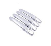 FIXCOR Pour Citroën Pour C-Crosser 2007~2012 2008 2009 2010 2011 Autocollants Décoration Chrome Poignée De Porte Couverture Refit Accessoires De Voiture(Handle No Button)