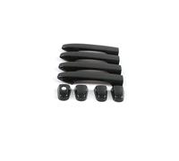 FIXCOR Pour CR-V G4 Pour Civic G9 Pour Jade FR4 FR5 Accessoires Voiture ABS Carbone Poignée Porte Garniture Cadre Autocollant Couverture Moulage Extérieur(With No Sensor)