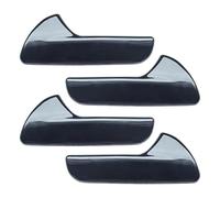 FIXCOR Pour Dodge Pour Durango 2011-2022 Accessoires De Voiture 4 Pièces/ensemble Garniture De Poignée De Porte Intérieure En Fibre De Carbone (Black)