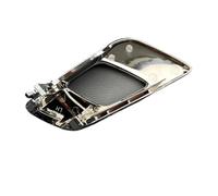 FIXCOR Pour Ford Pour Ranger 2012-2019 Everest 2015-2019 Poignée Intérieure De Porte Chromée Ou Argentée (Shiny Silver Right)