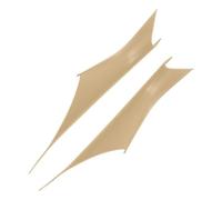 FIXCOR Pour G30 G38 525i 528i 530i 535i 540i 550i M5 2017-2023 Lot De 2 Inserts De Poignée De Porte En Fibre De Carbone Compatibles (Beige)