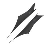 FIXCOR Pour G30 G38 525i 528i 530i 535i 540i 550i M5 2017-2023 Lot De 2 Inserts De Poignée De Porte En Fibre De Carbone Compatibles (Matte black)