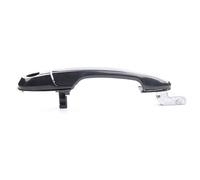 FIXCOR Pour Hyundai Pour Tucson 2005-2009 Poignées De Porte Extérieures Extérieures Plaque De Garniture De Porte De Voiture Bouton Poignée Style Voiture (Rr)