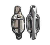 FIXCOR Pour Isuzu Pour Dmax Pour D-max 2002 2003 2004 2005 2006 2007 2008 2009 2010 2011 2012 2013 Poignée De Porte Extérieure De Voiture Chrome(1 PCS Rear Left)