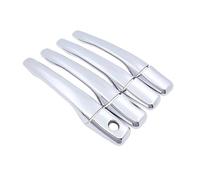 FIXCOR Pour Mitsubishi Pour Grandis 2003-2011 Chrome Poignée Porte Couverture Garniture Voiture Autocollants Accessoires (A)