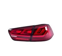 FIXCOR Pour Mitsubishi Pour Lancer 10 Pour EVO Feu Arrière DRL + Clignotant Dynamique + Feu De Recul + Feu Freinage Feux Arrière Style Voiture Feu Arrière