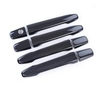 FIXCOR Pour Mitsubishi Pour Lancer Berline Pour Evo 2008 2019 2020 Couverture Poignée De Porte De Voiture Garniture Autocollant Style Accessoires Automobiles (C)