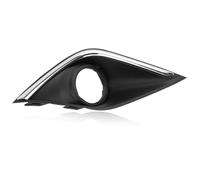 FIXCOR Pour Mitsubishi Pour Outlander 2016 2017 2018 2019 Chrome Antibrouillard Couvre Lunette Cadre Antibrouillard Grille Accessoires De Voiture (gauche)